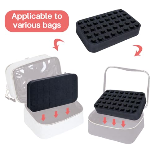 Essential Oils Organizer Foam Pad for 40 Bottles - Customizable Storage