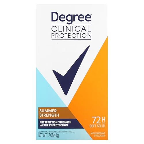 Degree Clinical Protection Anti-Perspirant Deodorant, Summer Strength, 2-Pack