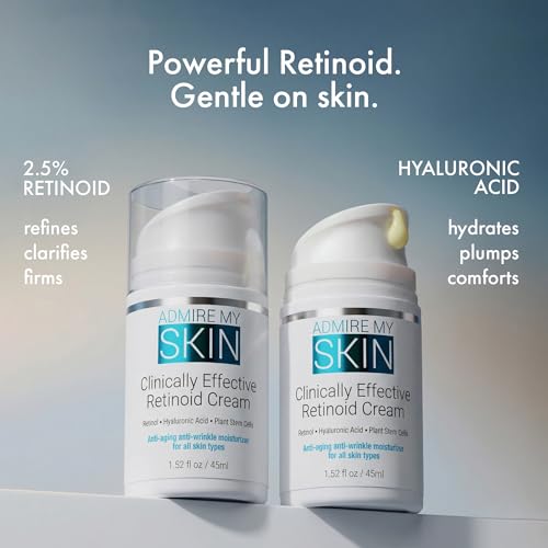 Admire My Skin Retinoid Cream for Face - Anti-Aging Moisturizer