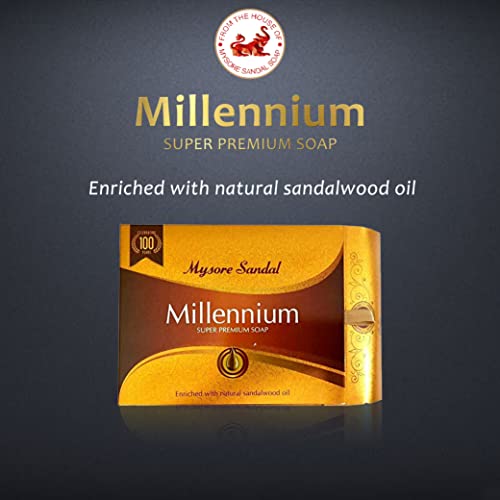 Mysore Sandal Millennium Premium Bathing Bar Soap - 150g