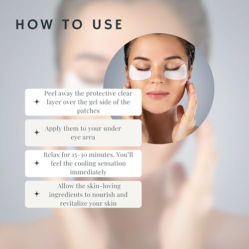 Rinna Beauty Bright Eyes Cooling Under Eye Gel Patches - 8 Pairs