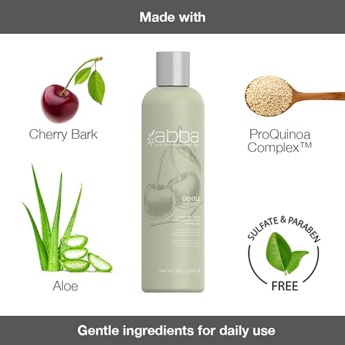 ABBA Pure Gentle Shampoo with Cherry Bark and Aloe Extract