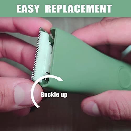 3 Pack Replacement Blades for Meridian Trimmer - Ceramic & Stainless Steel