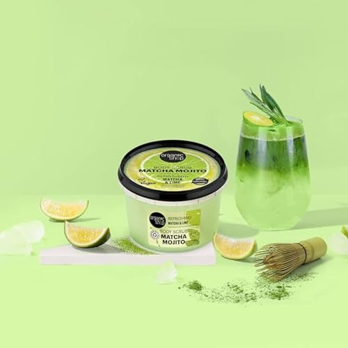 Organic Shop Matcha & Lime Exfoliating Body Scrub, 250ml