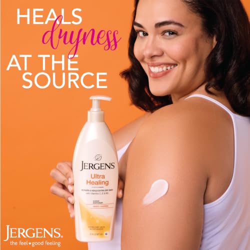 Jergens Ultra Healing Lotion for Extra Dry Skin, 32oz