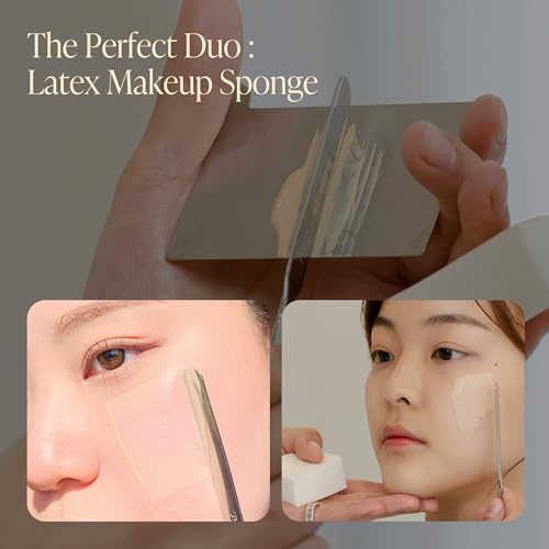 Piccasso High Elastic Latex Square Makeup Sponges (6P) - Perfect for Flawless Foundation Application