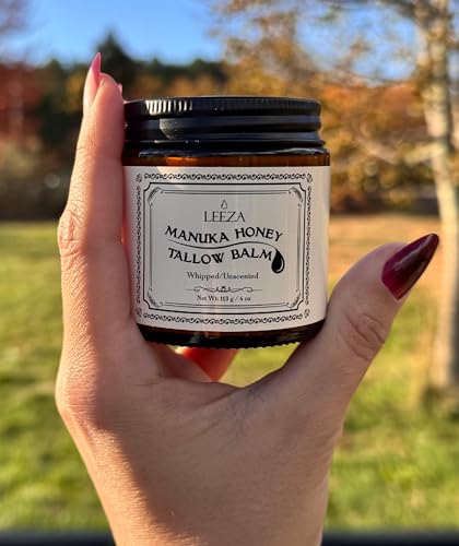 Manuka Honey Tallow Balm – Natural Moisturizer for Face, Hands & Body