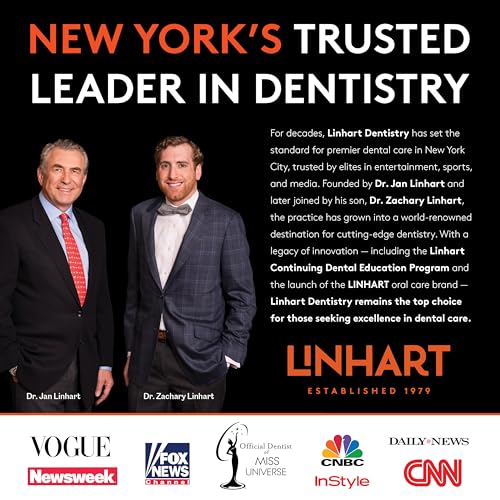 LINHART Travel Toothpaste 1 oz (Pack of 3) - Gentle Formula for Sensitive Teeth, Fresh Mint Flavor
