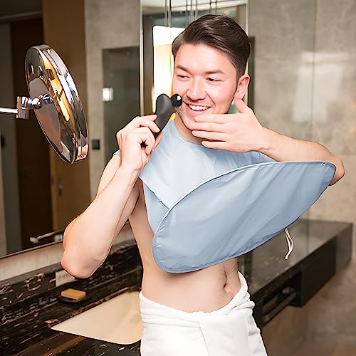 Linkidea Foldable Beard Bib Apron – Mess-Free Shaving Catcher for Men