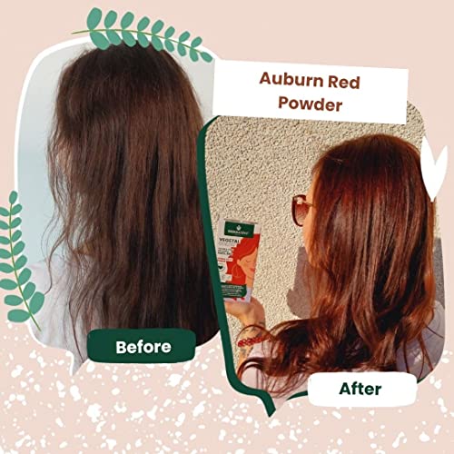 Herbatint Henna Auburn Red Hair Dye - Plant-Based, 3.5 Oz, Vegan & Natural