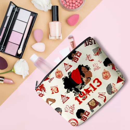 LONGXIN Large Capacity Waterproof Makeup Bag for Women - Paraphernalia Cosmetic Organizer