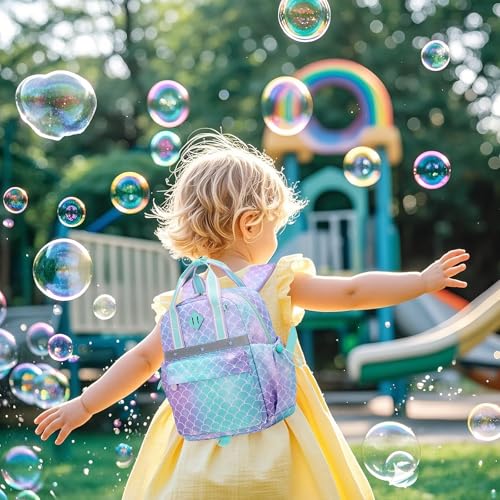 Toddler Backpack for Girls - Ergonomic Diaper Daycare Bag