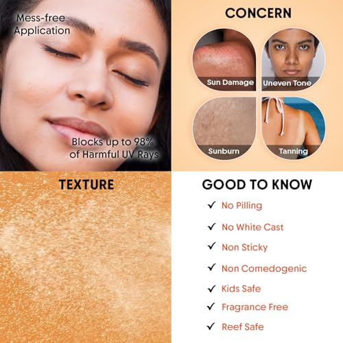 Aravi Organic 100% Mineral Sunscreen Spray SPF 50 - 3.3 Fl Oz | Water Resistant, Lightweight, No White Cast