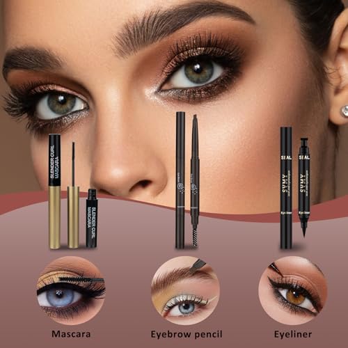 Brown All-in-One Makeup Set for Women & Teens | MONRUEVT
