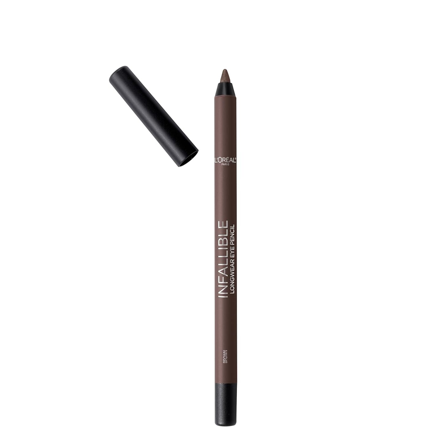L'Oreal Paris Infallible Pro-Last Pencil Eyeliner - Waterproof, Smudge-Resistant, Easy Application | Aubergine, 0.042 oz.
