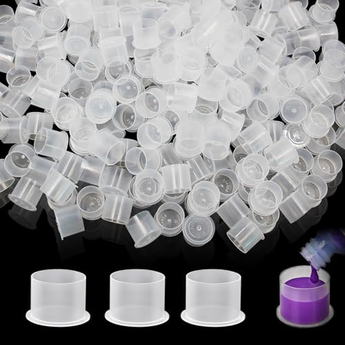 Narkysus 14mm Tattoo Ink Caps - 1000 Pcs Disposable Pigment Cups