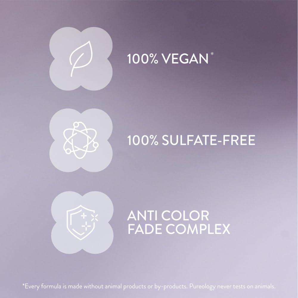 Pureology Hydrate Sheer Shampoo - Lightweight, Moisturizing Shampoo For Fine, Dry, Color Treated Hair, Sulfate-Free & Vegan