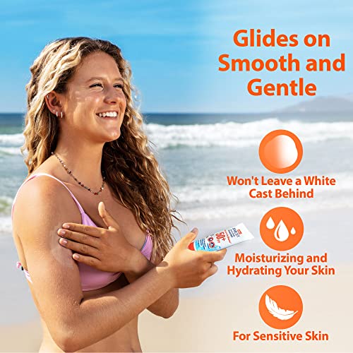 SAFE SEA Jellyfish Sting-Blocking SPF 50+ Sunscreen, 3.4 oz