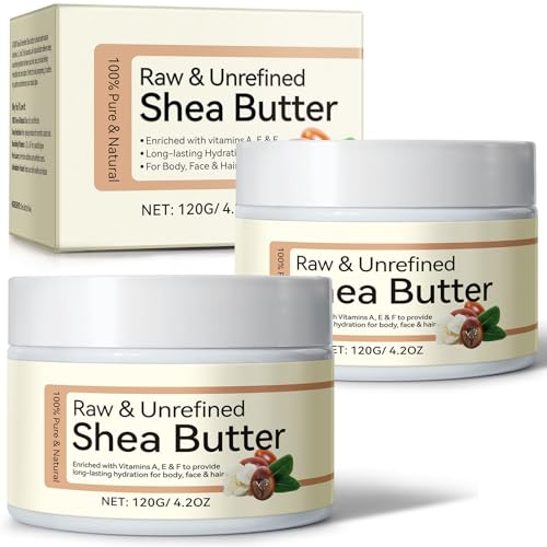 Daiasns Shea Butter 100% Pure & Natural 8.4 oz - Moisturizing Cream for Body, Face & Hair