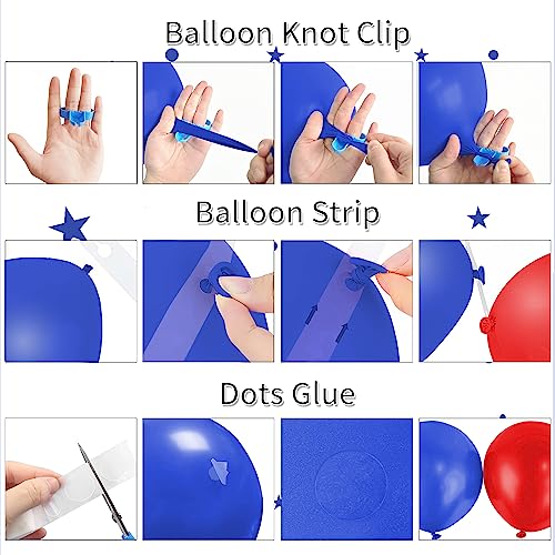 Race Car Balloon Garland Kit - 153 Pcs Party Supplies for Kids