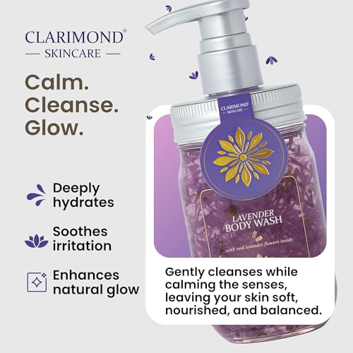 Sulfate Free Lavender Body Wash with Aloe Vera - 10.14 fl oz