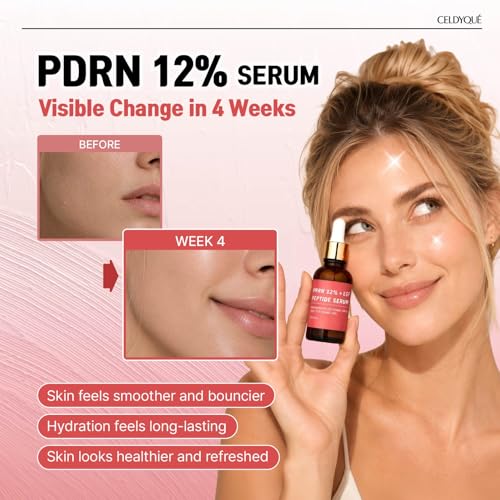 CELDYQUE PDRN 12% Anti-Aging Face Serum with Salmon DNA, Growth Factors & Hyaluronic Acid