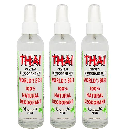 Natural Crystal Deodorant Spray Bundle - 8 oz, Hypoallergenic & Eco-Friendly