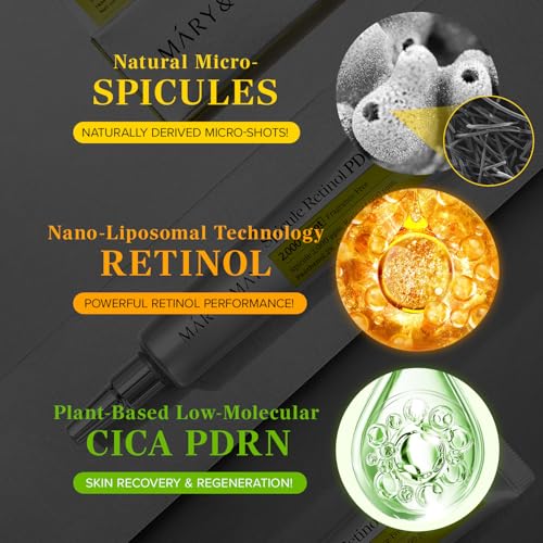 Mary&May Retinol PDRN Spicule Night Cream for Pore Care - 0.53 oz
