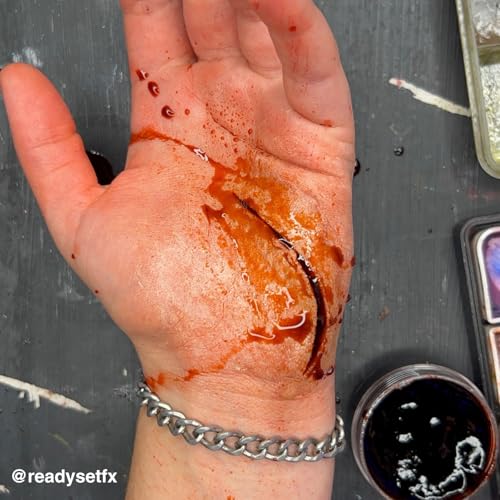 30g Coagulated Blood Gel for SFX Makeup with Stipple Sponge