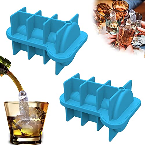Silicone Ice Cube Mold Tray for Whiskey & Cocktails - 1 Pcs