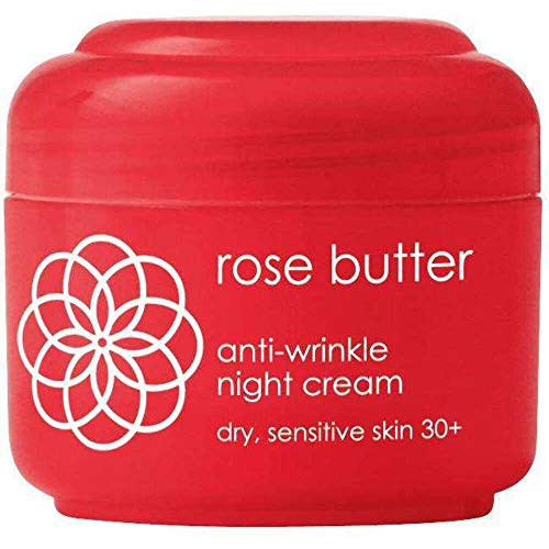 Ziaja Rose Butter Night Cream - 1.7 Fl Oz for Mature Skin