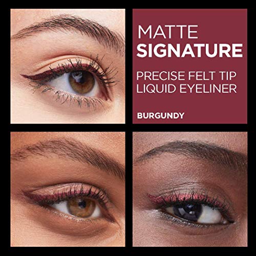 L'Oréal Paris Matte Signature Waterproof Liquid Eyeliner - Burgundy