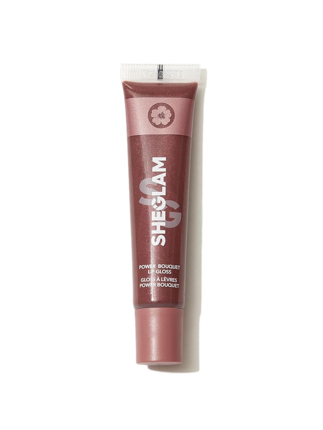 Power Bouquet Lip Gloss - Tinted Moisturizing Plumping Lip Oil with Camellia Extract | Non-Sticky, Shiny Finish