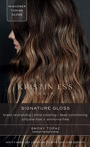 Kristin Ess Hair Gloss in Dark Smokey Blonde - 4 Week Color Treatment
