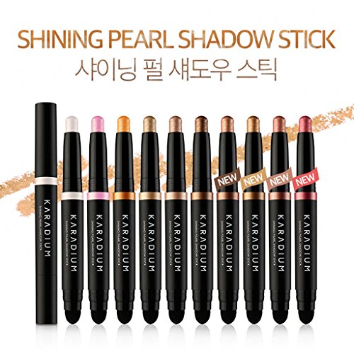 KARADIUM Shining Pearl Smudging Eye Shadow Stick 1.4g Snow White Waterproof Glam