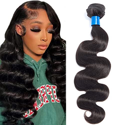 Cranberry 12 Inch Body Wave Virgin Human Hair Bundles - Unprocessed Black
