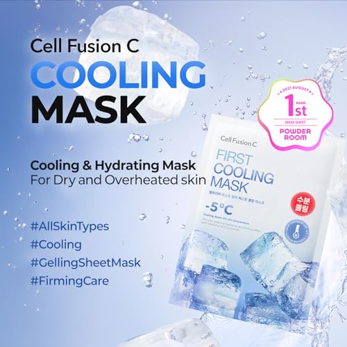 Cell Fusion C Cooling Sheet Mask - Hydrating & De-puffing (5EA)