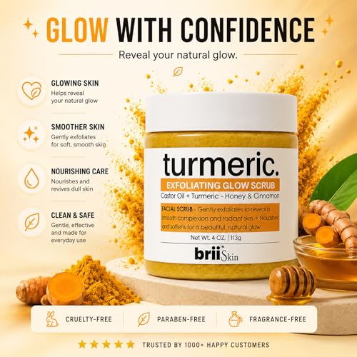Joli Noir Turmeric Honey Sugar Scrub for Face & Dark Spot Correction
