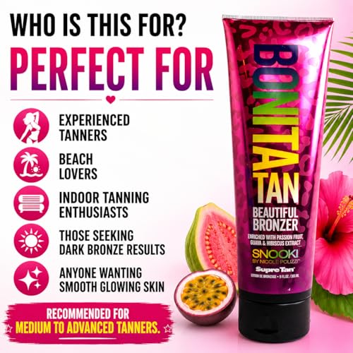 Supre Snooki Bonita Tan Bronzer Lotion for Medium Skin