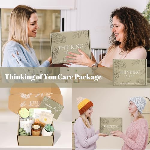 Thinking of You Care Package for Women - Get Well Soon Spa Gift Basket