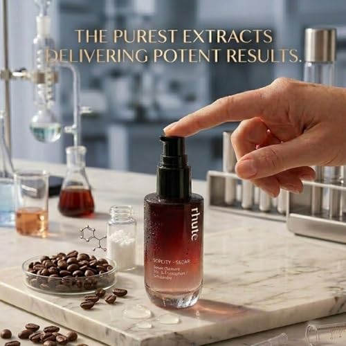 Rhute Hair Serum, Rhute Scalp Serum Daily Strengthening Treatment for Weak or Damaged Haireptide-Powered Formula for Thicker (1pcs)