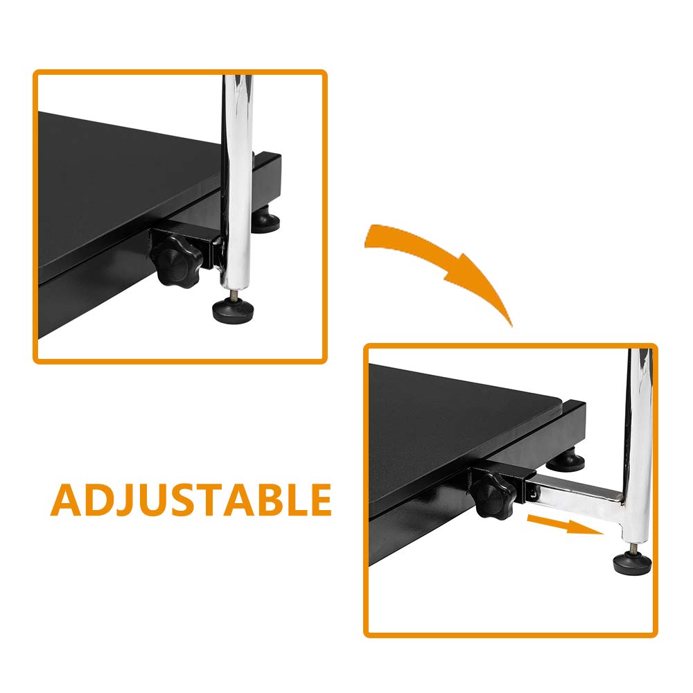 mefeir Pedicure Chair, Pedicure Station Unit with Hydraulic Seat & Foot Rest, Foot Spa Massage Station Nail Tech Furniture, Perfect for Beauty Salon Home Use(Black)