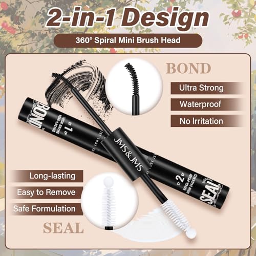 JMS&JMS Fairy Lash Clusters Kit - 144pcs Natural Manga Lashes