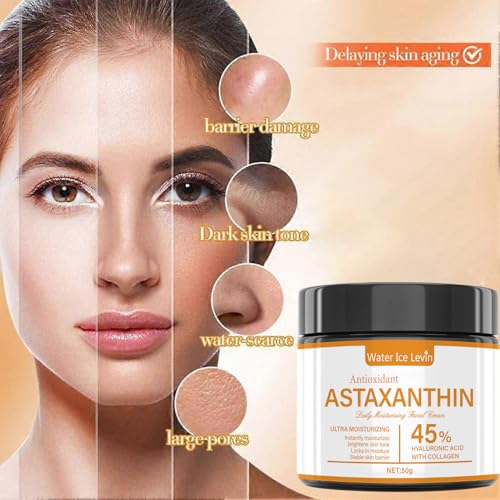 Astaxanthin Face Cream for Anti-Aging & Deep Moisturizing - 2PCS
