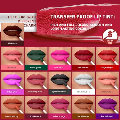 Orange Liquid Matte Lipstick - Long Lasting Color Stay, Non-Sticky - Moonlit Melody by ilembane