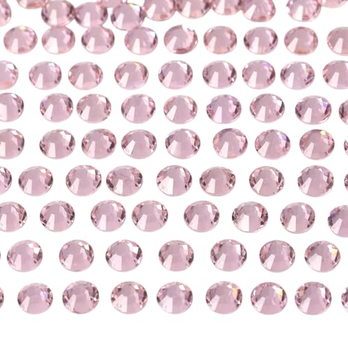 Diamonland Light Pink SS20 Flatback Rhinestones 1440pcs for Nail Art & Crafts