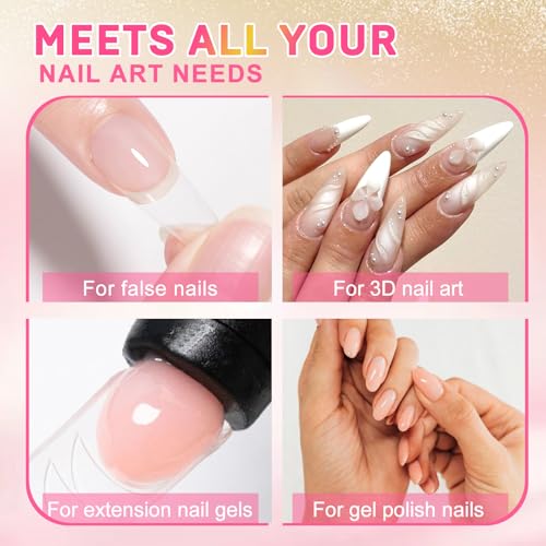 MEKK Mini Nail Lamp 18W Pink UV Light for Gel Nails, Single Finger Design