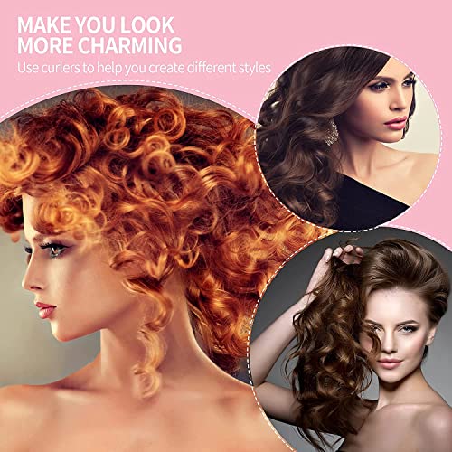 Buytta 31-Piece Flexi Rods Hair Curler Set - 9.45" Heatless Foam Rollers