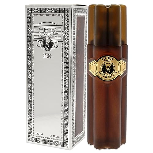 Cuba Cuba Gold Men’s After Shave Lotion 3.3 Oz - Soothes & Refreshes Skin