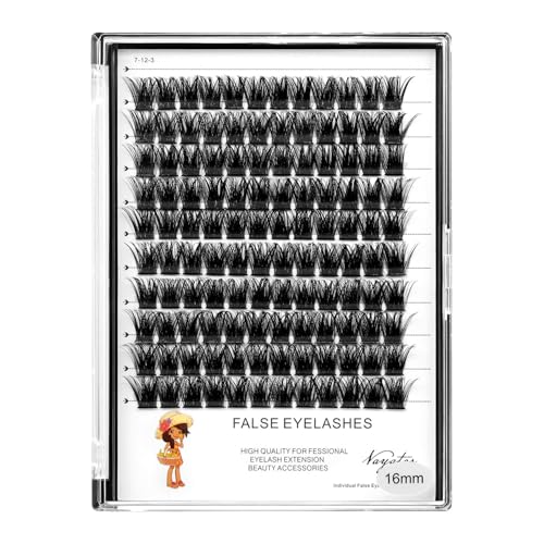 Vayator WS-C#-12mm 120pcs D Curl Individual Cluster Eyelashes